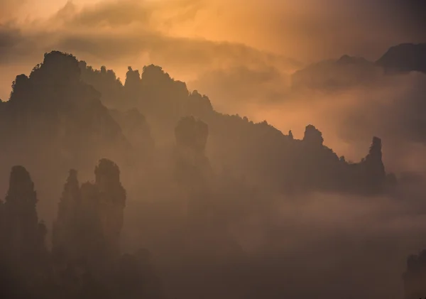 Avatar mountains of Zhangjiajie