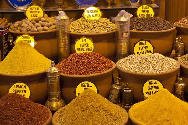 Egyptian Spice Bazaar in Istanbul, Turkey