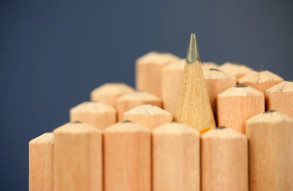 Heap of wooden pencils