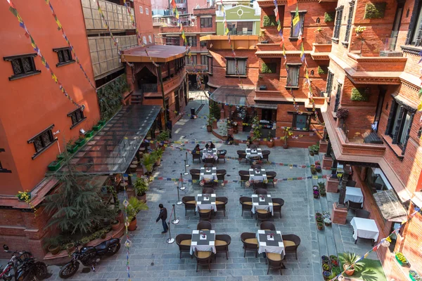 Inner yard of Dalai La Boutique hotel