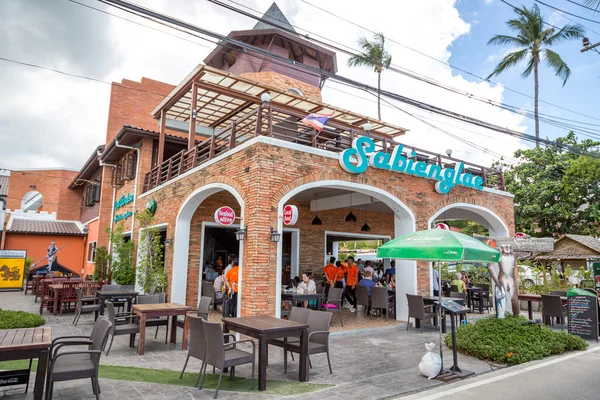 Beach front restaurant in Koh Samui