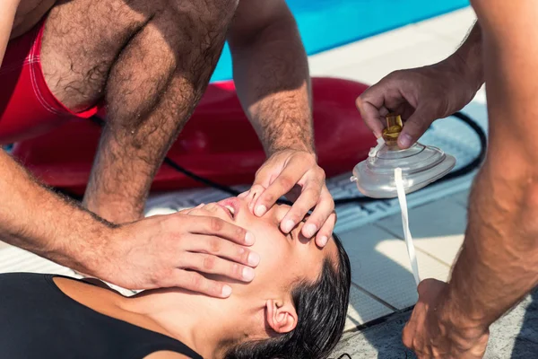 Lifeguard rescue training