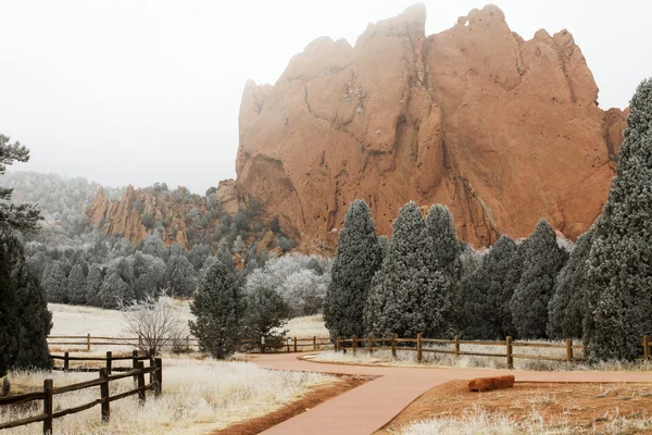 Winter at The Garden of the Gods