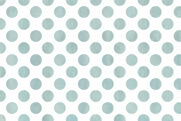 Watercolor blue polka dot background.