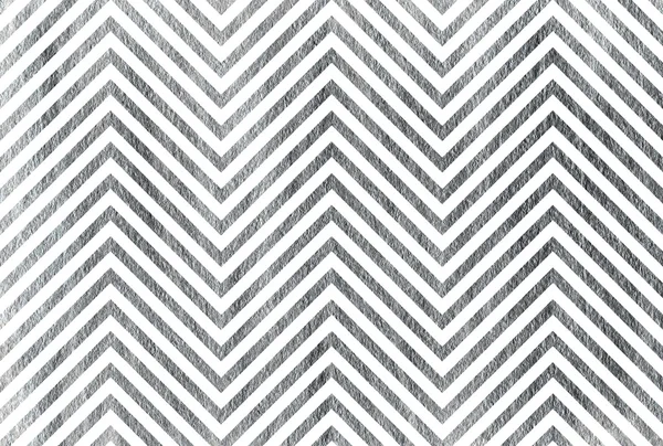 Silver stripes background, chevron.