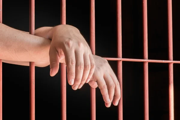 Hand in prison