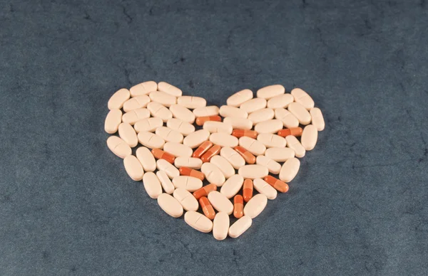 Medicine, pharmacology, the treatment of heart, capsules, pills, tablets