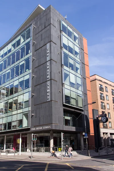 The Irish Times building in Dublin, Ireland, 2015
