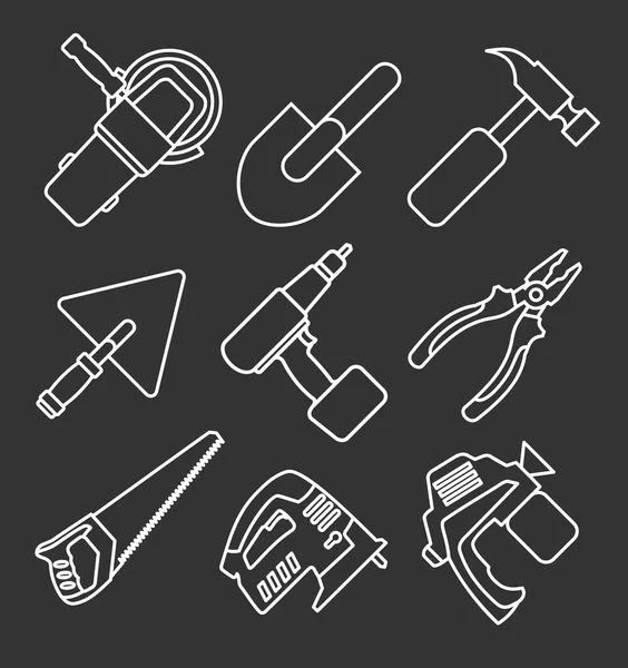 Working tools icons