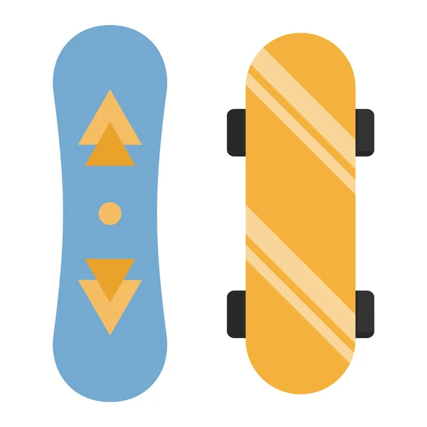 Skateboard board vector isolated
