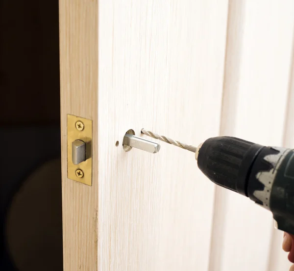 Installation of door lock