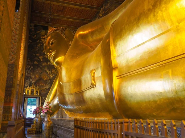 Golden Reclining Buddha Statue At Wat Pho, Thailand