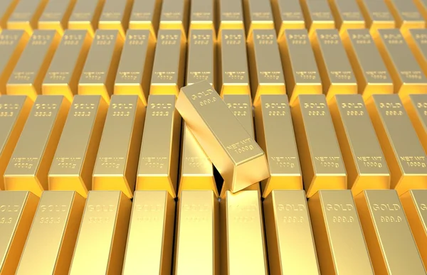Gold bars or bullions