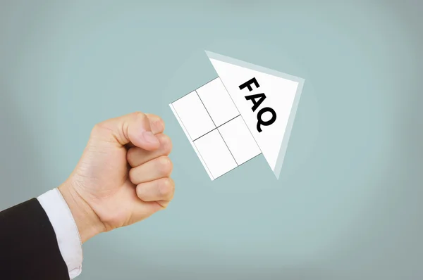 FQA or Frequently Asked Question-business concept