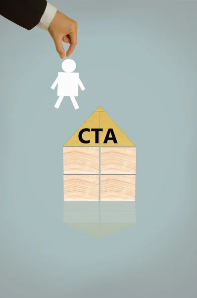 CTA or Call  To Action-business concept