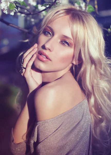 Beautiful Blonde Model