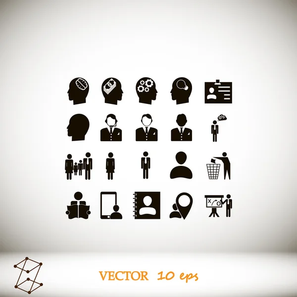 Business set icons
