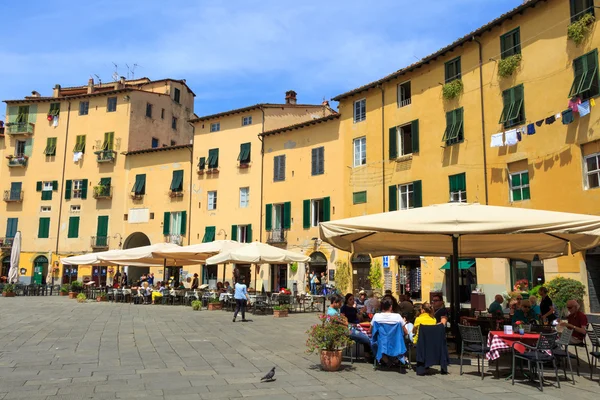 LUCCA, The Famous Oval City Square