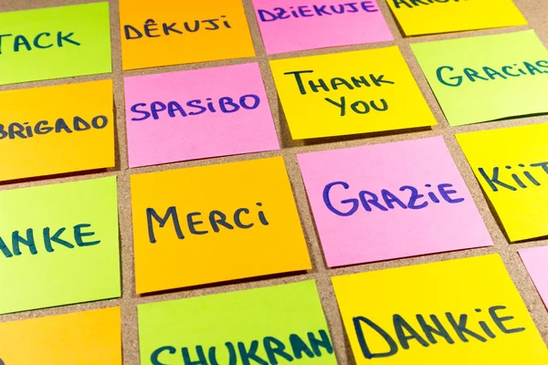 Thank you in 20 languages