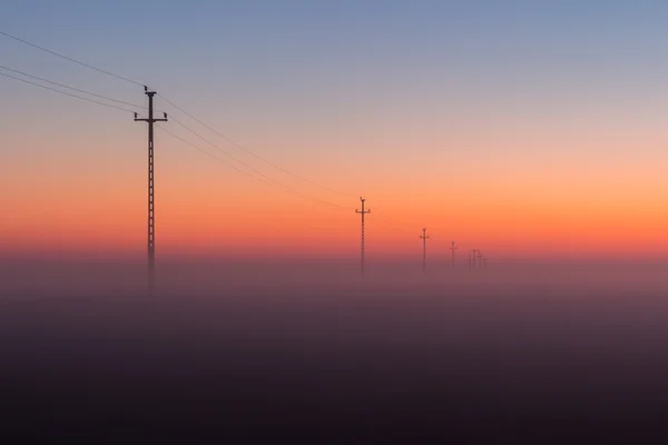 Electrical Power Lines and Pylons