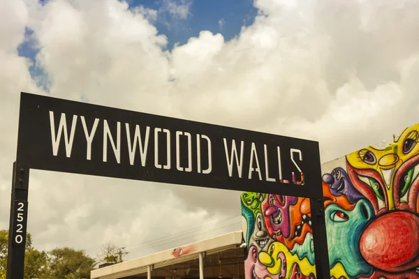 Art murals at Wynwood creative and arts district in Miami