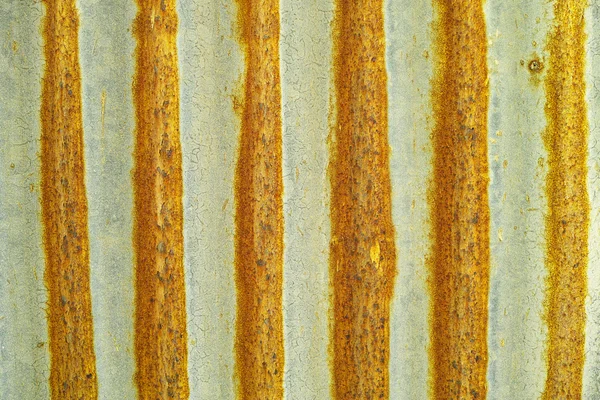 A rusty corrugated iron metal texture