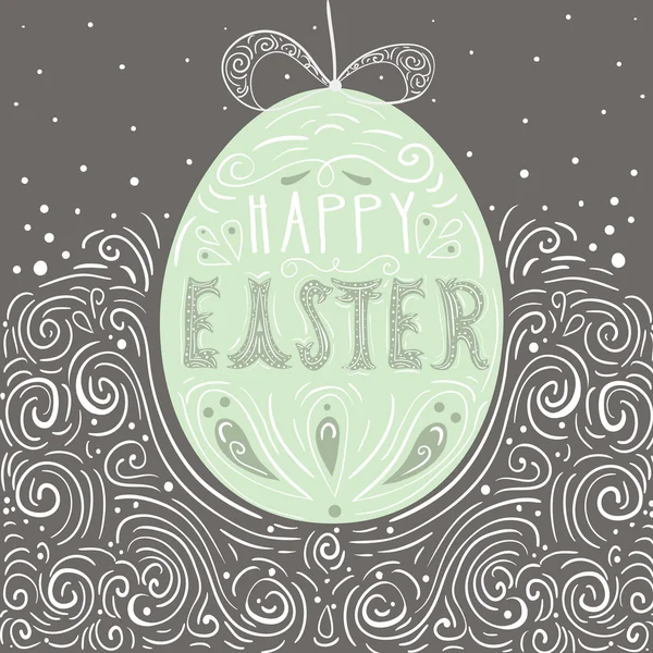 Happy Easter card. Easter background. Easter sunday. Easter egg. Easter hand lettering. Easter Holiday. Easter Vector. Easter greeting card.