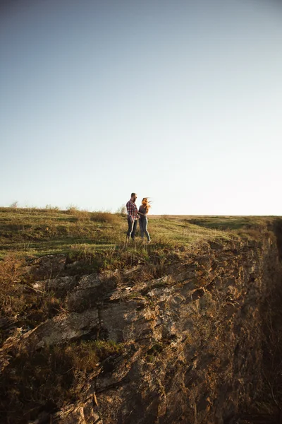 Young couple outdoor