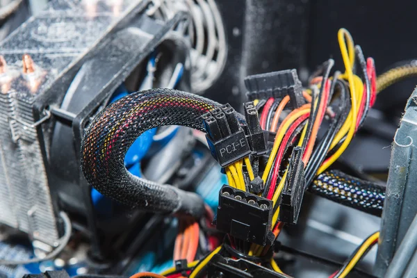 Disassembled computer fan