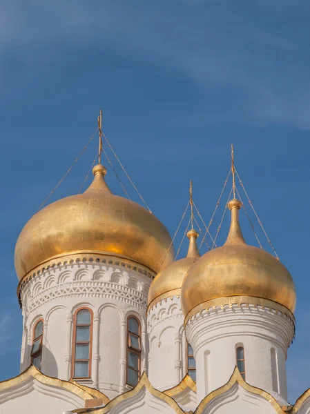 Gold Domes Moscow Church