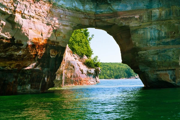 Rocks of the Upper Peninsula  Superior Lake, Michigan, USA