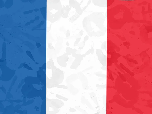 Stronger French , pray for French , pray for Nice French flag on rock meaning stronger