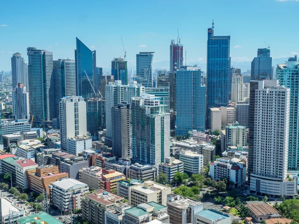 Apr 9,2016 Manila City, Philippines Skyline view