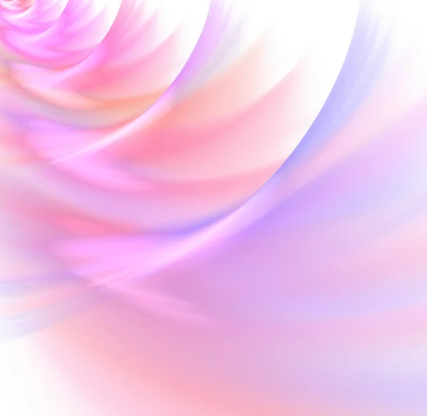 Abstract white background with rainbow colored - pink, rose, purple, magenta, orange, red - pastel waves texture, diagonal from the corner, fractal