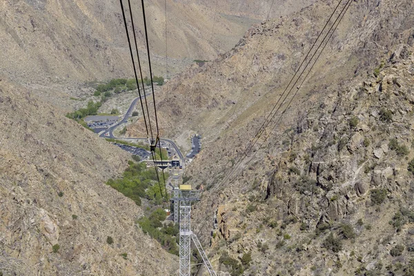 Palm Springs Aerial Tram Valley station view from top