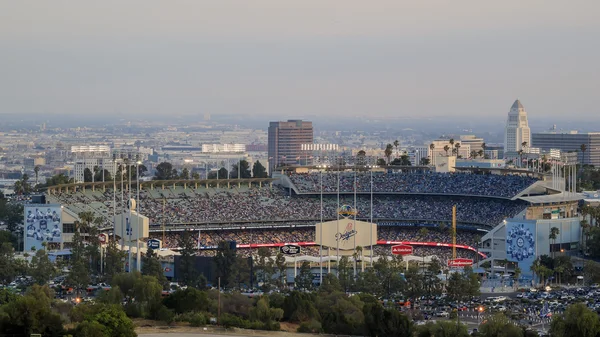 Dodger Stadium view from top