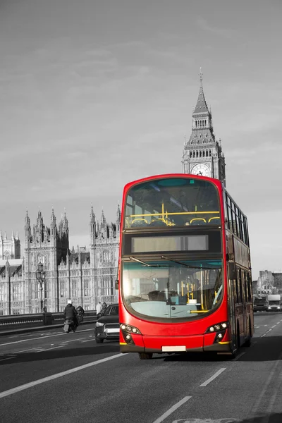 UK - London - Red double-decker bus