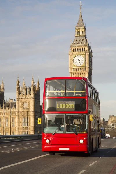 UK - London - Red double-decker bus
