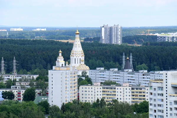 Minsk with a bird\'s-eye view