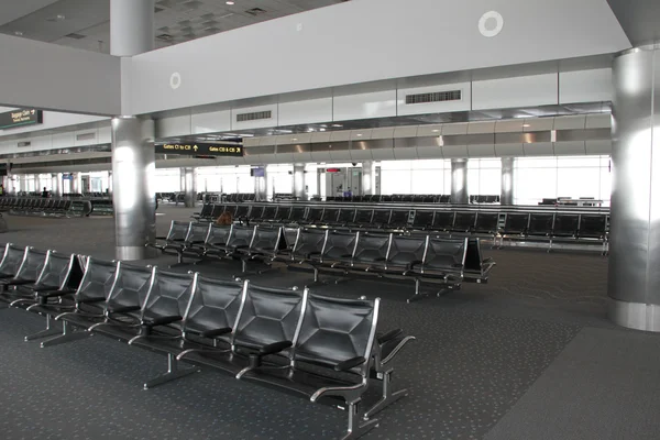 Empty Airport Seating