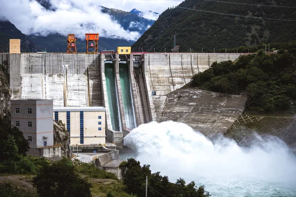 Hydro power plant in Tibet