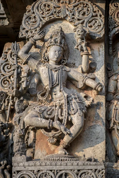 God's carvings in the Hoysaleshwara Hindu temple