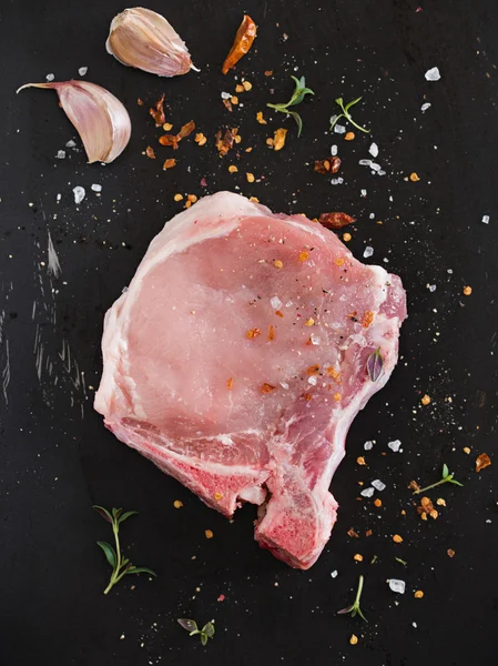 Pork Chop with Seasoning
