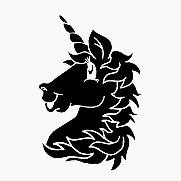 Unicorn On A White Background Vector Illustration Unicorn Unicorn Low Poly Design Cartoon Magic Unicorn Vector