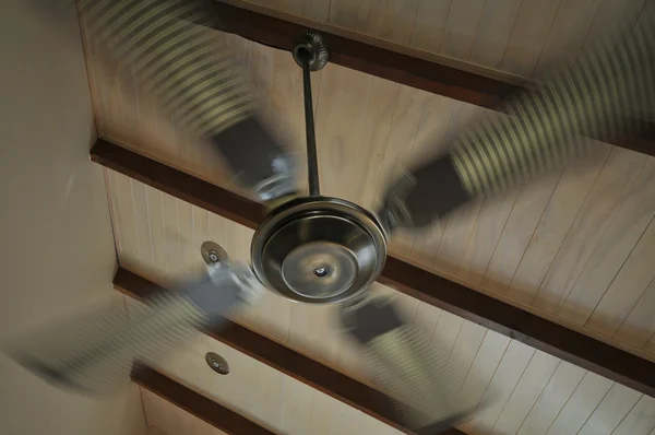 Ceiling fan running