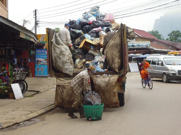 Garbage collection in Asia