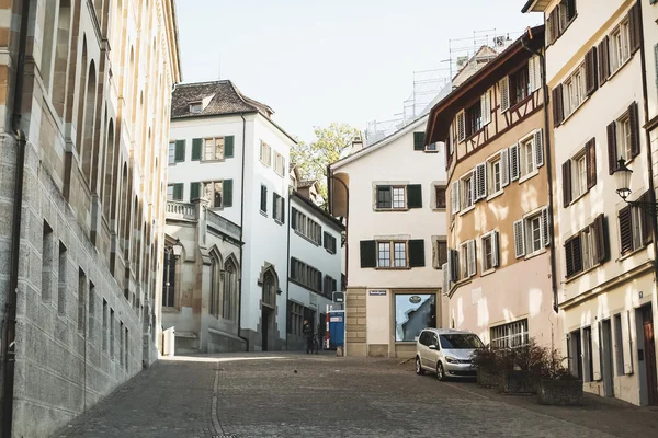 Streets and beautiful places in Zurich