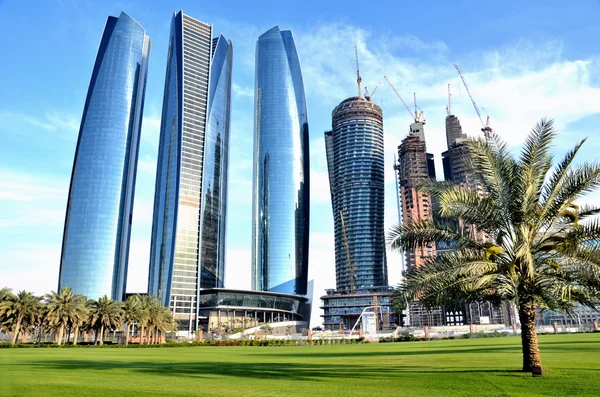 Skyscrapers in Abu Dhabi, United Arab Emirates