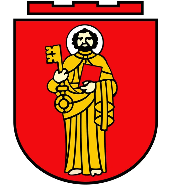 Coat of arms of the city of Trier. Germany