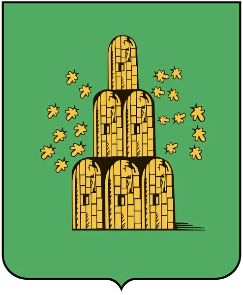 Coat of arms of the city of New Location in 1782 Bryansk region
